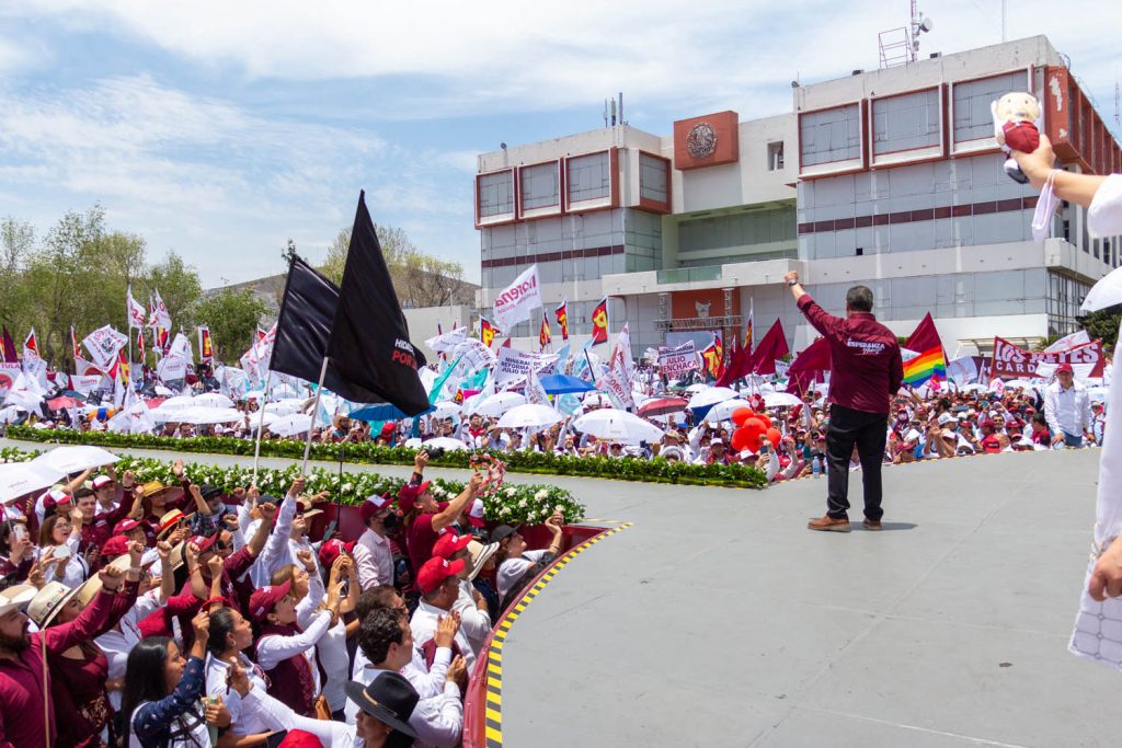 Cierra Menchaca Su Campa A Electoral Ante Mil Personas En La Plaza