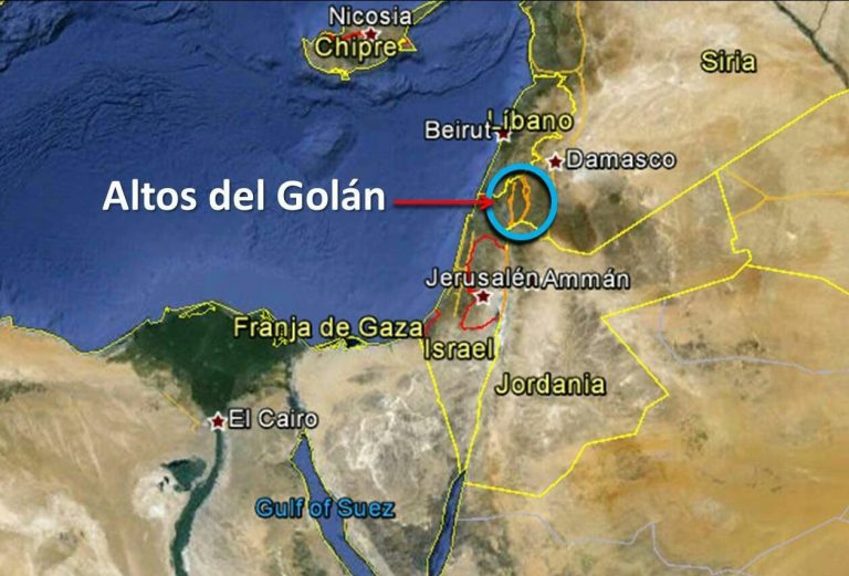 Altos del Golán pertenecen a Siria