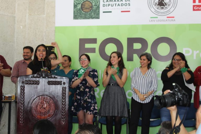 Aborto tema de derechos, no de fe: Simey