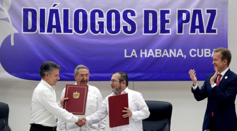 Cuba y Noruega piden paz en Colombia