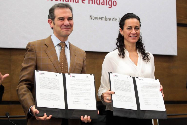 IEEH firma convenio con el INE