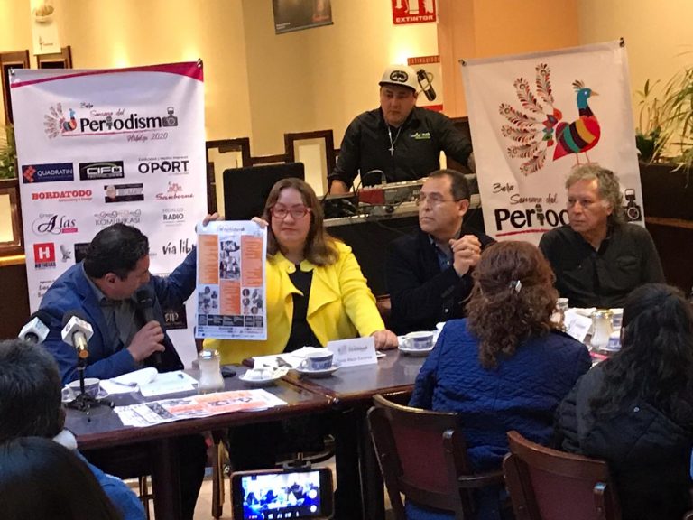 Anuncian la 3ra Semana del Periodismo en Pachuca