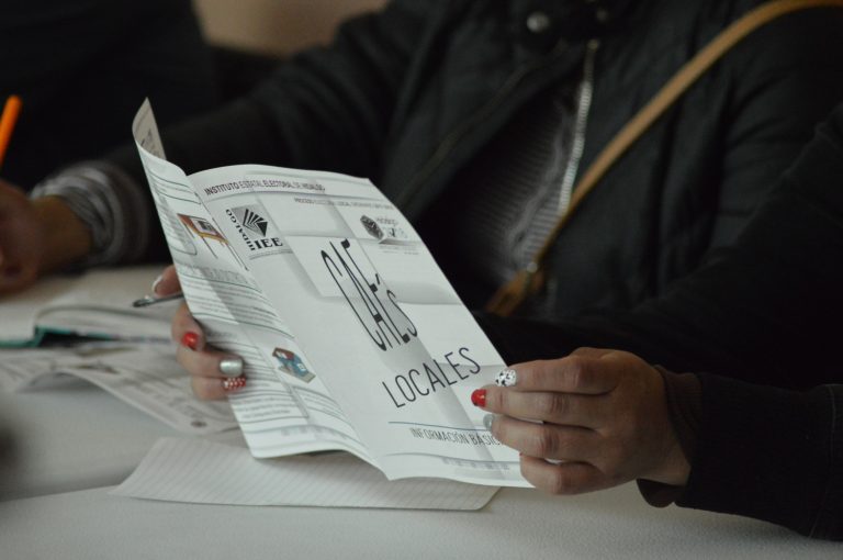 Listo el CUADERNILLO para contar VOTOS