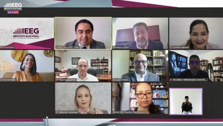 IEEH hizo este RECONOCIMIENTO al Instituto Electoral de GUANAJUATO
