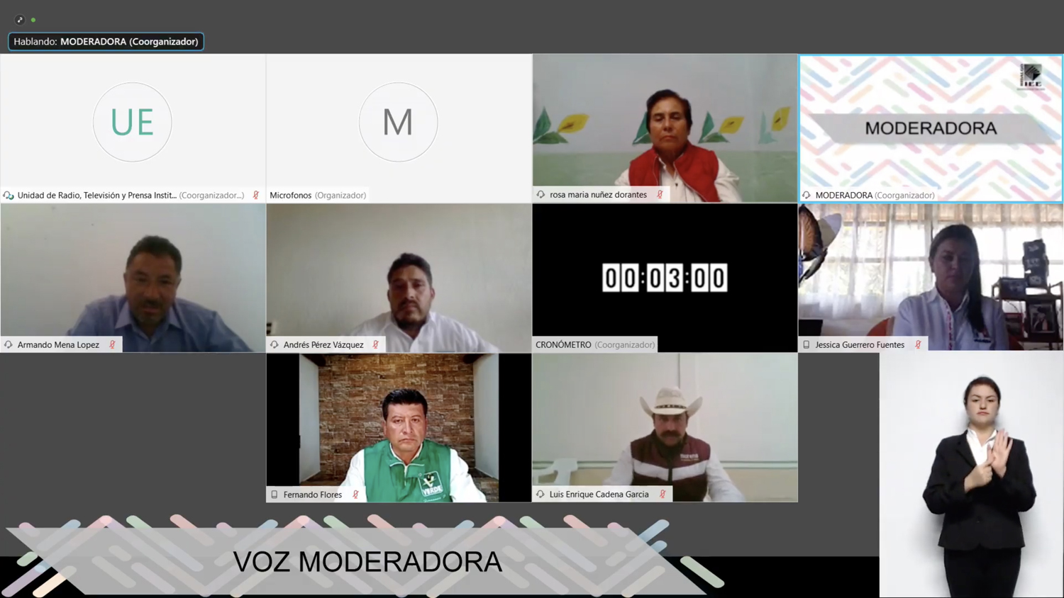 IEEH realiza debates en Tecozautla, Huichapan, Nopala de Villagrán y