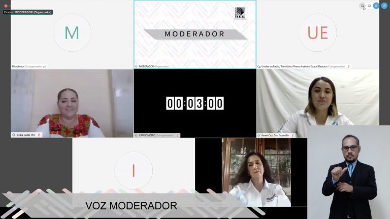 Organiza IEEH #DebatesPorHidalgo de 4 municipios más, llega a 22