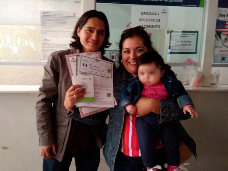 Registran por primera vez en Hidalgo a menor con apellido materno en primer lugar