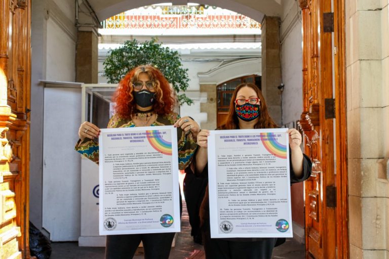 Casa Rule, primer edificio municipal en Hidalgo en visibilizar el decálogo para el trato digno a las personas LGBTTTI