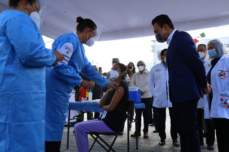 Inicia en Hidalgo la campaña de vacunación contra COVID-19