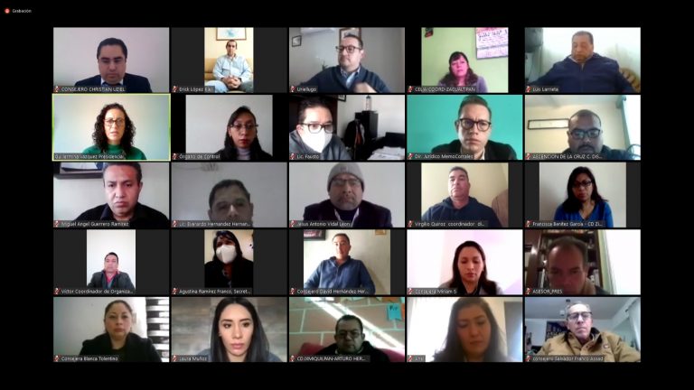 Comienza IEEH capacitación a integrantes de los 18 Consejos Distritales