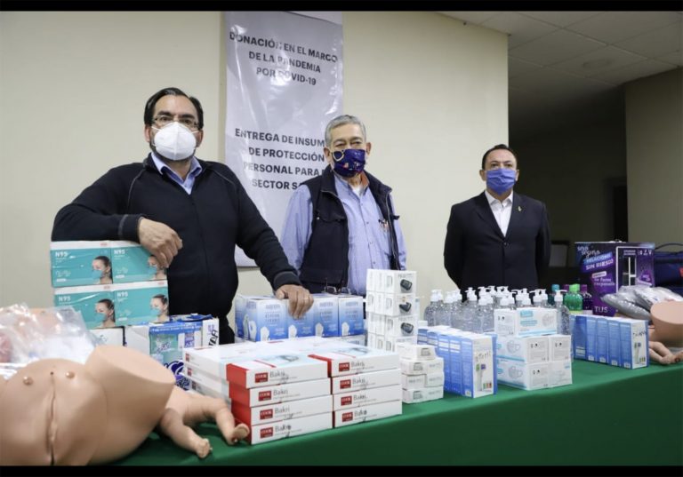 Hidalgo recibe donativo de insumos por parte de Naciones Unidas