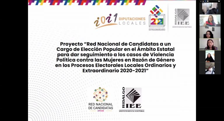 IEEH presenta ante Partidos Políticos el proyecto “Red Nacional de Candidatas”