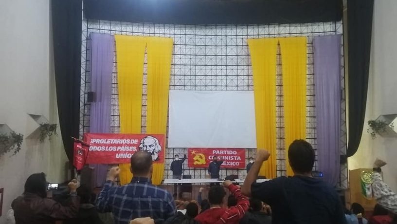Partido Comunista México Conferencia Nacional de Organización