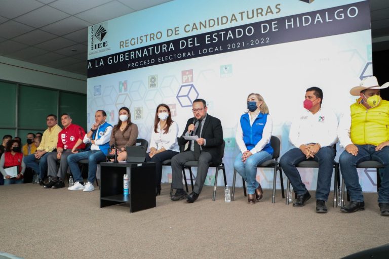 IEEH registro candidatura va por Hidalgo