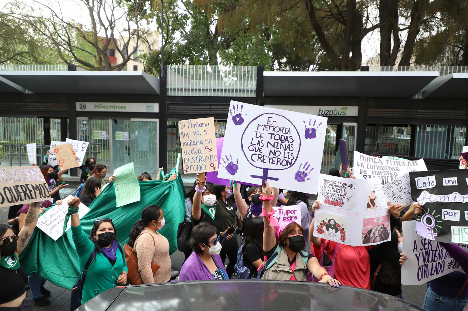 Marcha Feminista 8M Pachuca