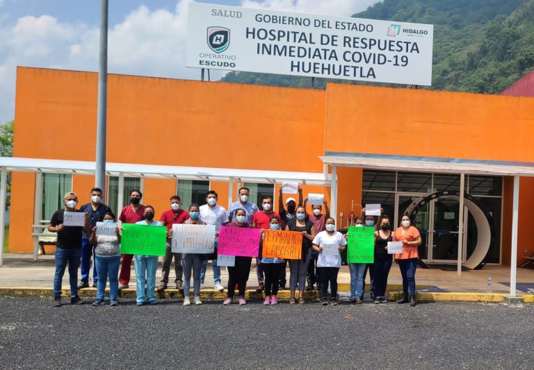 Héroes COVID, a la calle: ESTALLAN PROTESTAS por DESPIDOS de personal sanitario