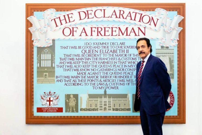 omar fayad freedom of the city of london