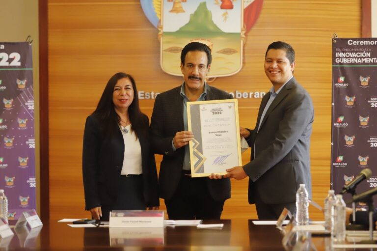 gobierno Hidalgo Premio a la Innovación Gubernamental 2022