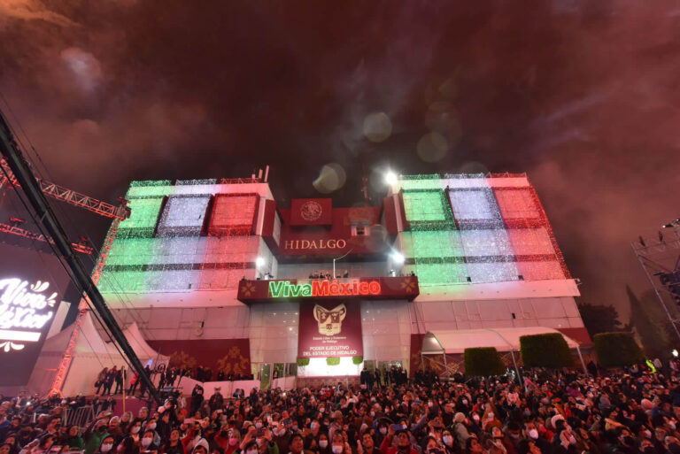 celebraciones del Grito de Independencia en Hidalgo
