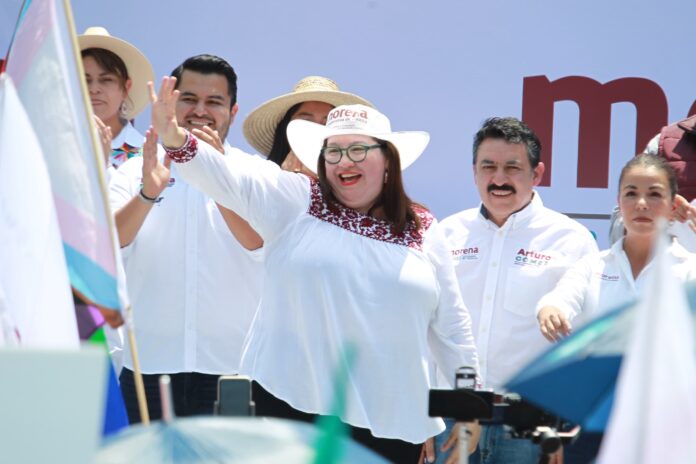 Tania Meza Escorza candidata a diputada local por Pachuca