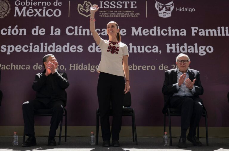 «Queremos mucho a Hidalgo y a Julio Menchaca»: CLAUDIA SHEINBAUM en Pachuca