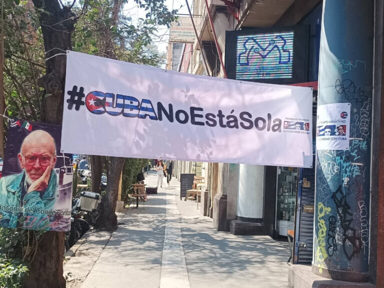 La causa de Cuba une a la izquierda mexicana